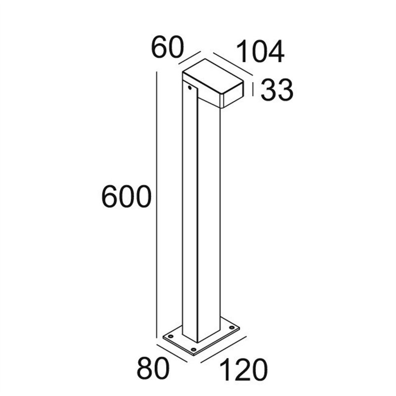 Delta Light TIMON 60 830 Bodenlampe