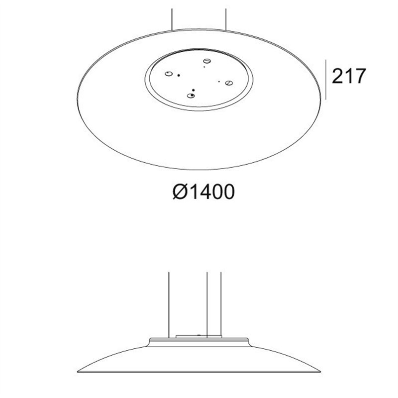 Delta Light ZOOVER 4CLIP 140 DIM5 Lampe a suspension
