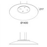 Delta Light ZOOVER 4CLIP 140 DIM5 Lampe a suspension