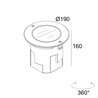 Delta Light Logic 190 R Refl Honeycomb lampe de sol
