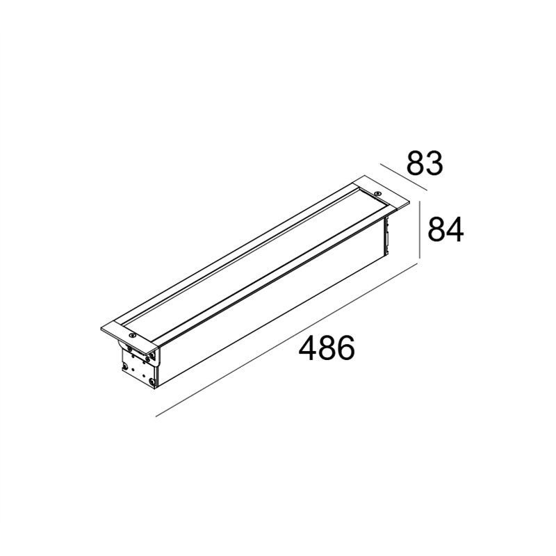 Delta Light LOGIC LINEAR 440 WALLGRAZER AG Bodenlampe