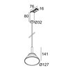Delta Light Toupe Ac Adm1F lampe a suspension