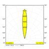 Delta Light Logic Linear On 440 DIM5 Honeycomb Applique / Lampe de sol