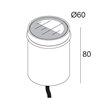 Delta Light LOGIC 60 R MOON 24V Einbaustrahler