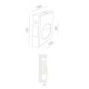 BRICK IN THE WALL Mouse LED DIM 100LM IP20