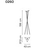 Vibia Skan Push lampadaire