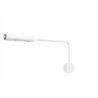 Lumina Flo Wall M Wandlampe ohne LED-Versorgung mit schwenkbarem Kopf und 2-Stufen-Dimmer