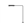 Lampe de table Lumina Flo Grommet F46 avec tête orientable, variateur à 2 niveaux et fixation Grommet.