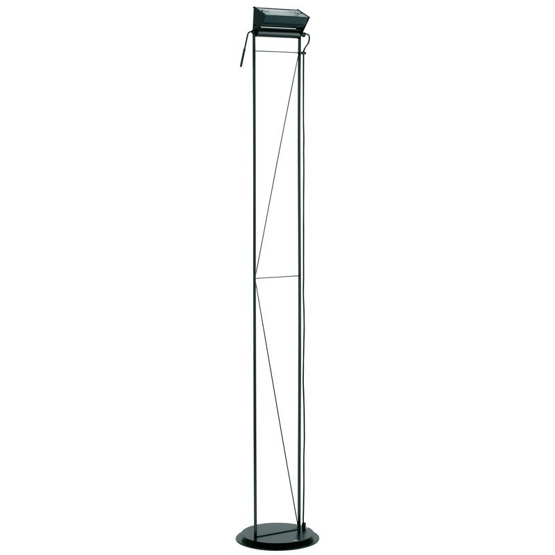 Lampadaire Lumina Opus Classic avec tête orientable, dimmable avec variateur à cordon.