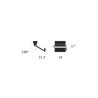Lumina Opus Classic Parete Wandlampe