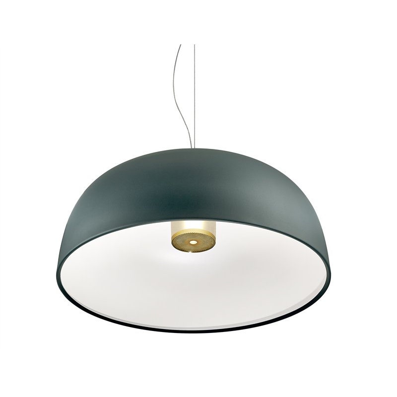 Lampe à suspension Lumina Tia 600 avec design raffiné, diamètre 60 cm et longueur de suspension jusqu’à 300 cm.