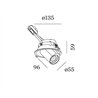 Wever & Ducré Bliek Round 1.0 LED Spot encastré