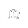 Wever & Ducré Box Wall Outdoor 2.0 Wandlampe