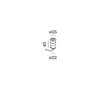 Wever & Ducré Card 0.1 Bodenlampe
