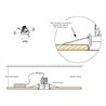 Wever & Ducré Deep Adjust 1.0 PAR16 Drahtfedern Einbaustrahler