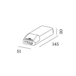 Wever & Ducré Driver 700mA 25W 17-35V Phase cut dim