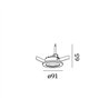 Wever & Ducré Intra 1.0 Opal Plafonnier