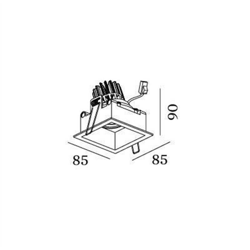 Wever & Ducré Plano 1.0 LED Einbaustrahler