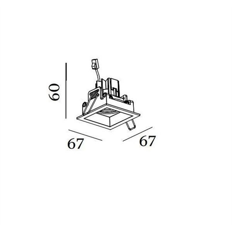 Wever & Ducré Plano Petit 1.0 LED Spot encastré
