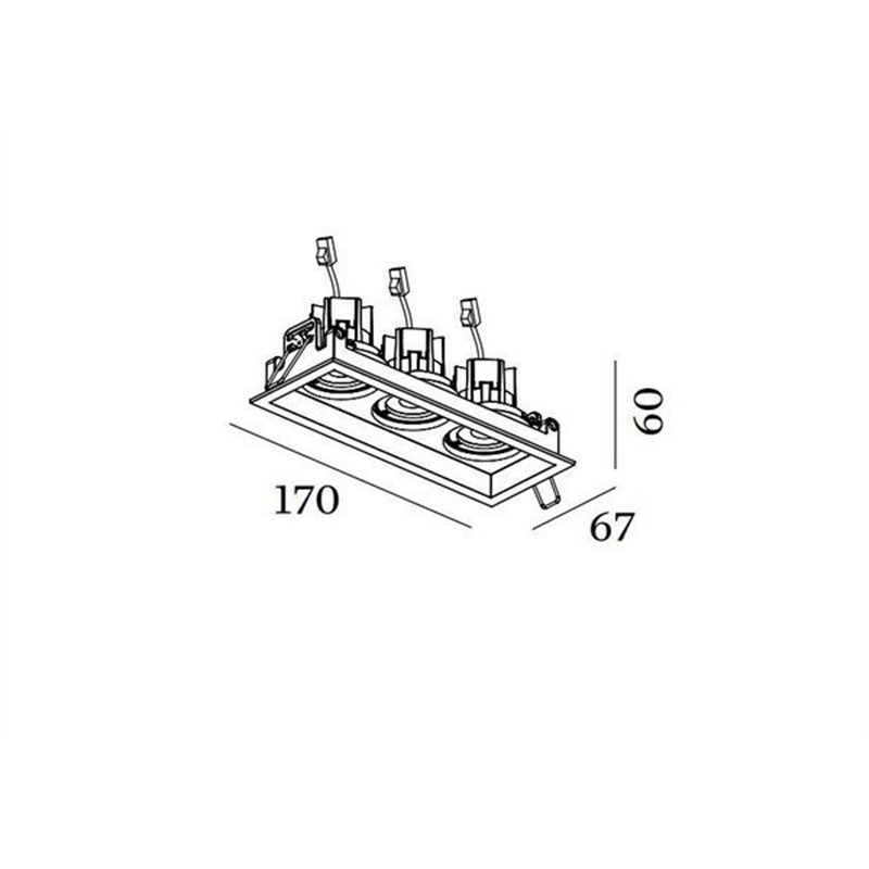 Wever & Ducré Plano Petit 3.0 LED Spot encastré