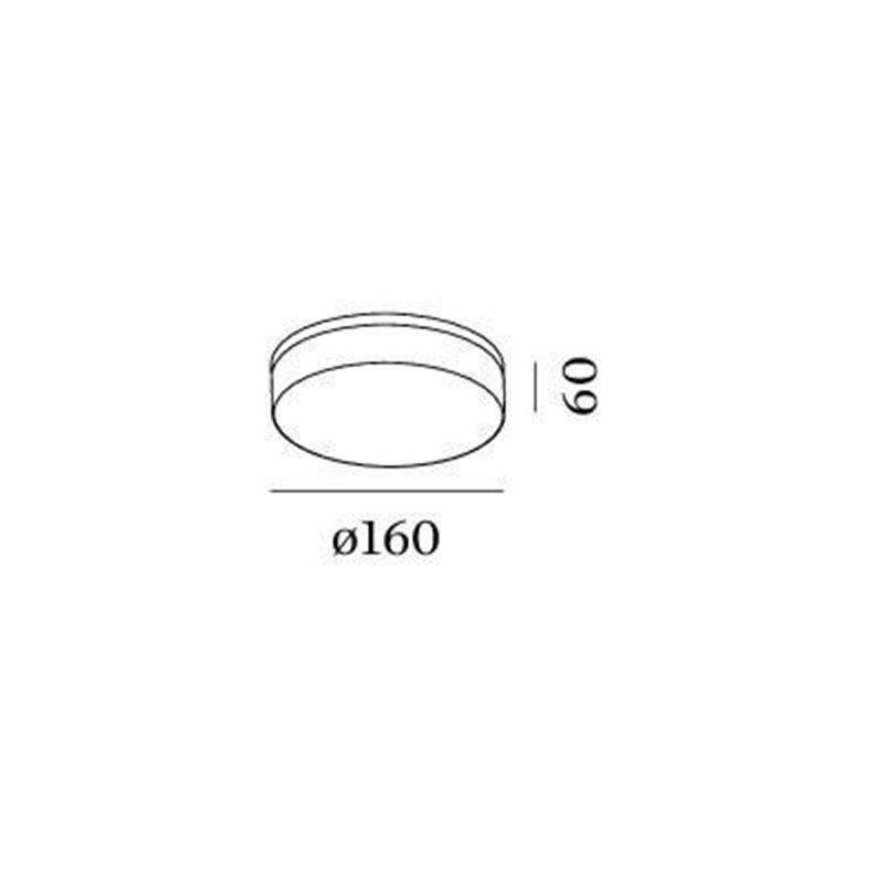 Wever & Ducré Rob IP44 1.6 Plafonnier