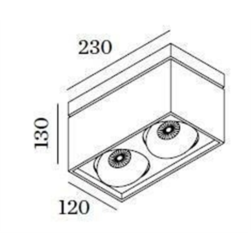 Wever & Ducré Sirro 2.0 PAR16 Deckenlampe