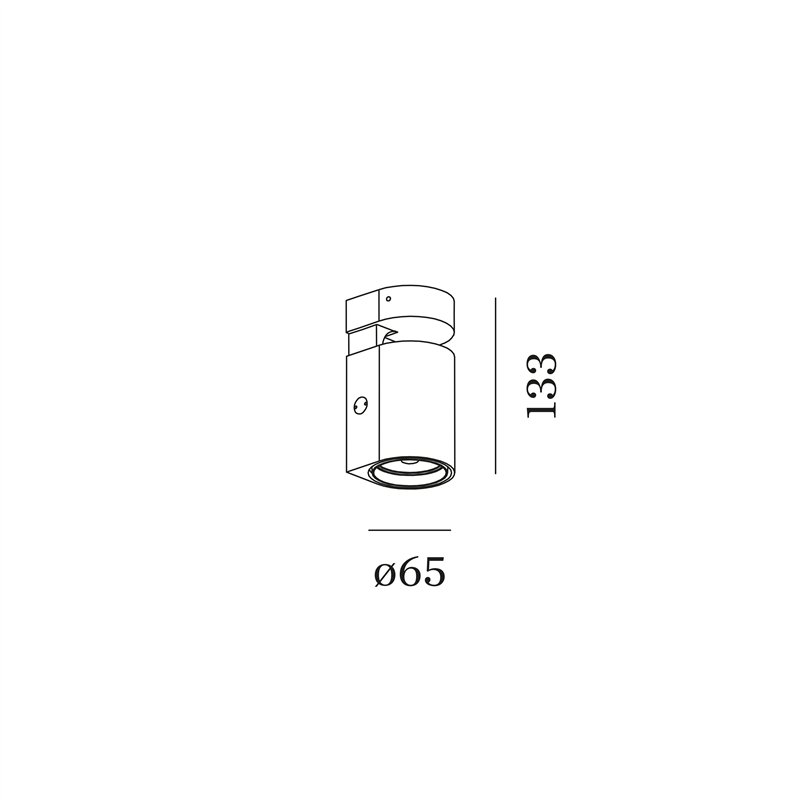 Wever & Ducré Sqube On Base 1.1 LED Plafonnier