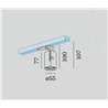 Wever & Ducré Sqube On Track 1.0 LED 1-phase Éclairage sur rail