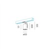 Wever & Ducré Sqube On Track 1.0 PAR16 3-phase Éclairage sur rail