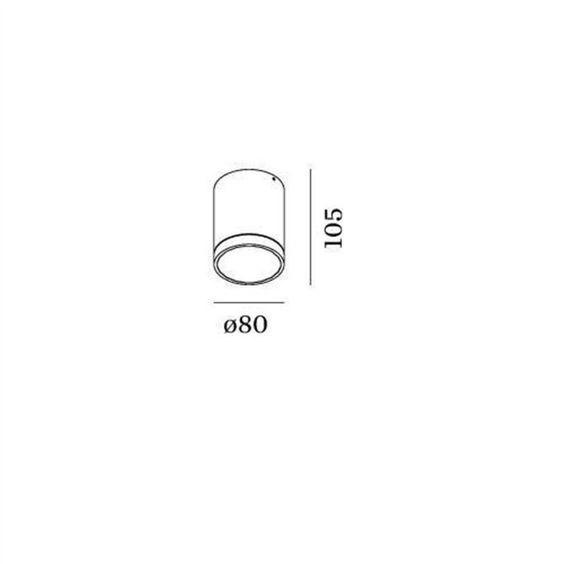 Wever & Ducré Tube 1.0 LED Plafonnier