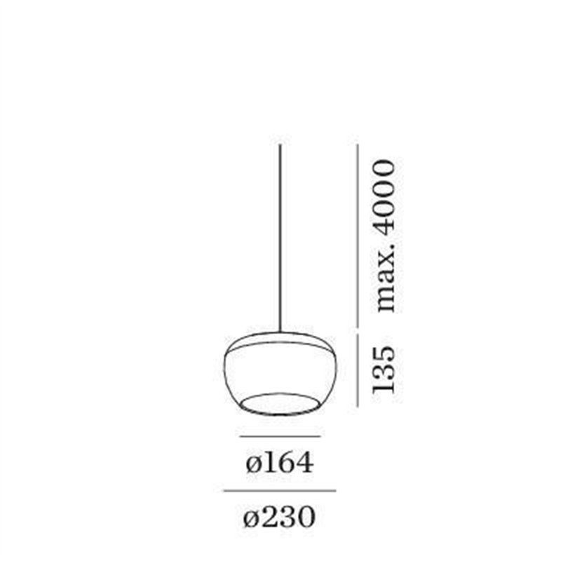 Wever & Ducré Wetro 2.0 Lampe à suspension