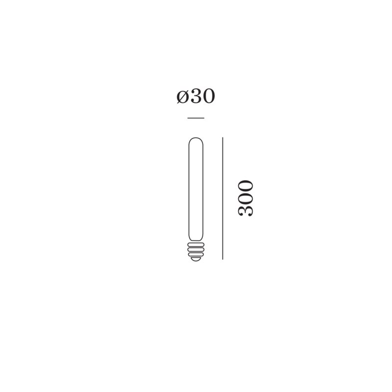 Wever & Ducré T30-300 LED Lamp 2700K | E27