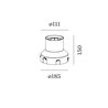 Wever & Ducré Map / Chart 1.2 Recessed Ground Housing