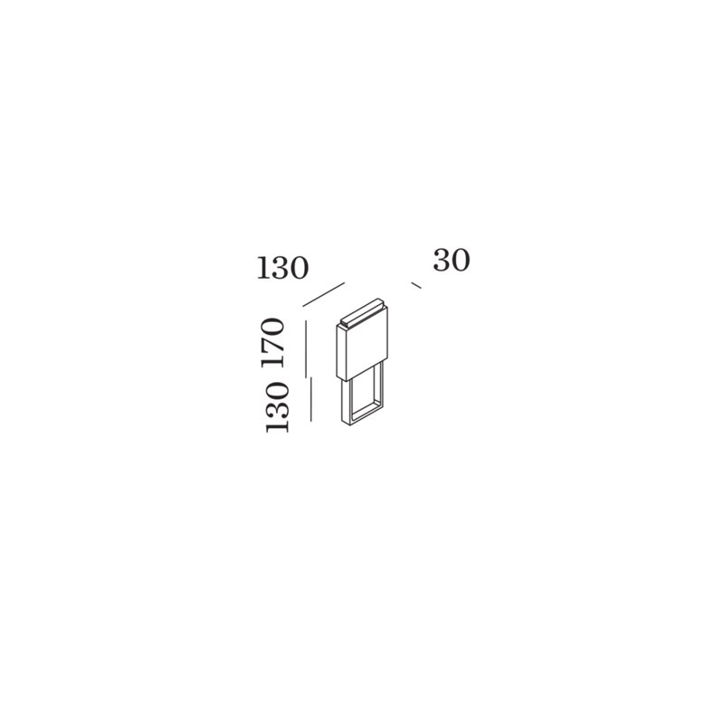 Wever & Ducré Pole 170 With Concrete Ground Fixation