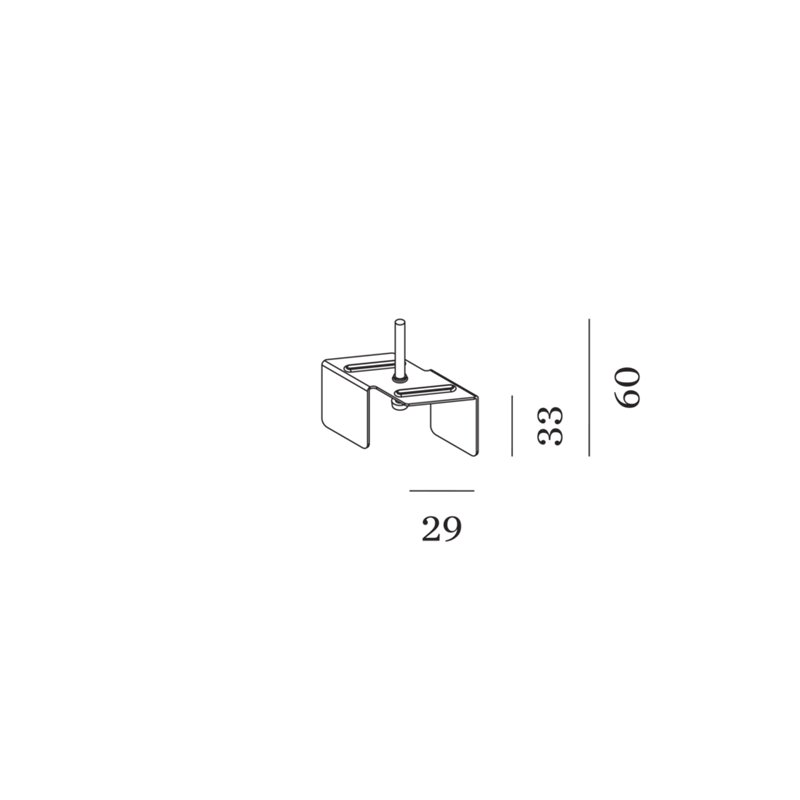 Wever & Ducré Strex Rec Mounting Bracket