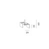 Wever & Ducré Strex Rec Mounting Bracket