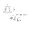 Wever & Ducré Track Profile 2M 1-Phase Track | Recessed