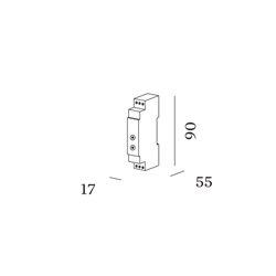 Wever & Ducré Dimmer Din Rail