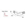 Wever & Ducré L-Connector 1.0 3-Phase Track | Left