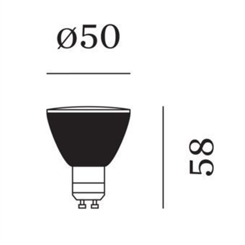 Wever & Ducré PAR16 LED Lamp 2700K | >90 CRI | GU10
