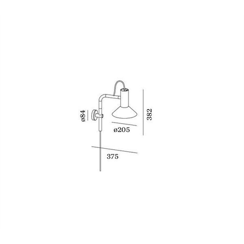 Wever & Ducré Roomor Wall 3.1 wall base Applique