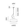 Wever & Ducré Roomor Cable 1.3 E27 Lampe à suspension