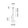 Wever & Ducré Roomor Cable 1.1 PAR16 Lampe à suspension