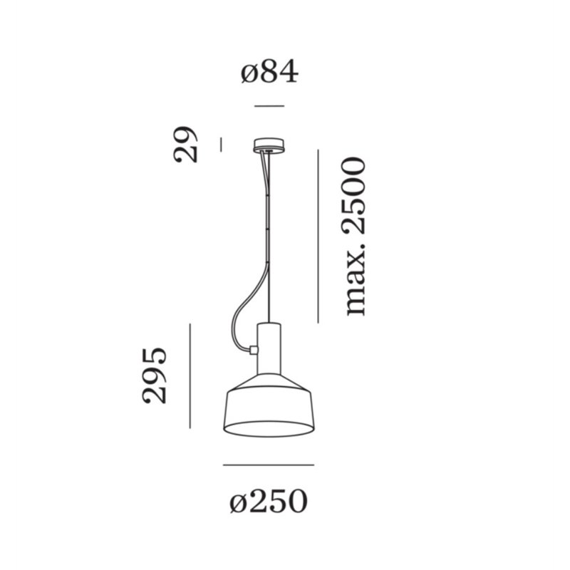 Wever & Ducré Roomor Cable 1.2 PAR16 Lampe à suspension