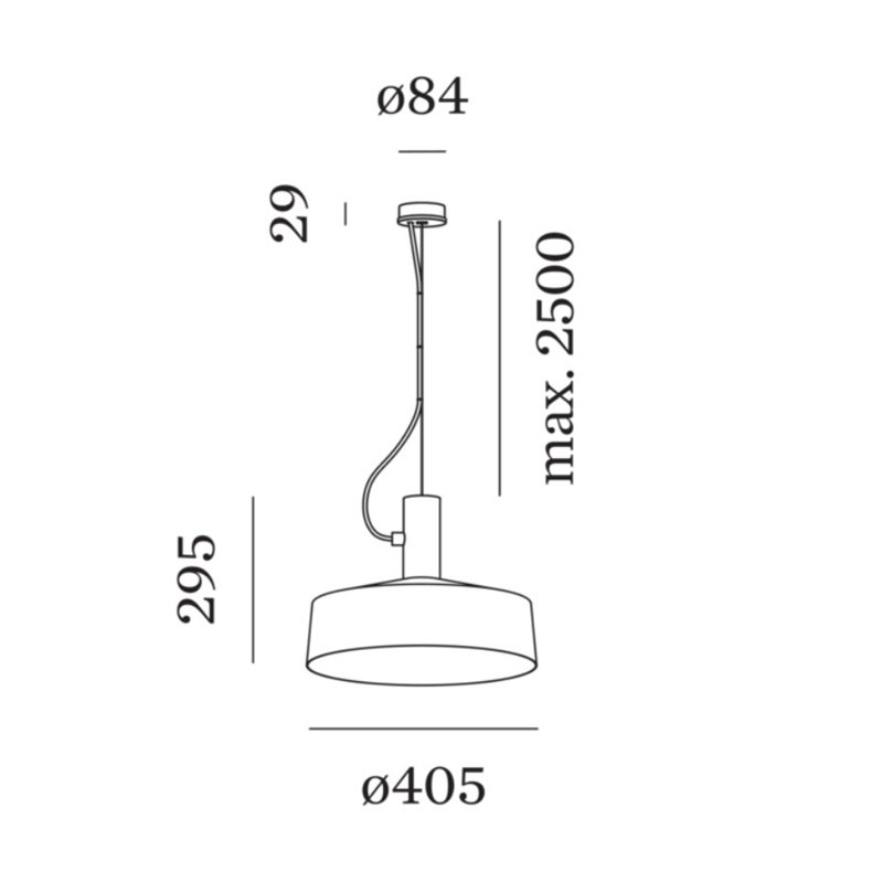 Wever & Ducré Roomor Cable 1.3 PAR16 Lampe à suspension