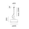 Wever & Ducré Roomor Cable 1.3 PAR16 Lampe à suspension