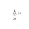 Wever & Ducré Deep Bijou 1.0 ressorts à lames Spot encastré