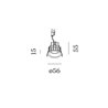 Wever & Ducré Deep Bijou IP65 1.0 Drahtfedern Einbaustrahler