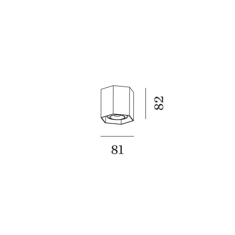 Wever & Ducré Hexo Mini 1.0 Plafonnier