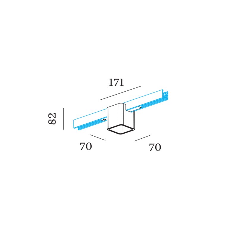 Wever & Ducré Docus On Strex 1.0 Éclairage sur rail